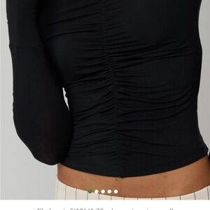 OFFLINE By Aerie Thumbs Up Ruched Long Sleeve T-Shirt